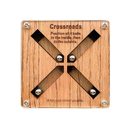 Crossroad Puzzle Labyrinth Maze Wooden Puzzles Juegos De Ingenio Y Logica