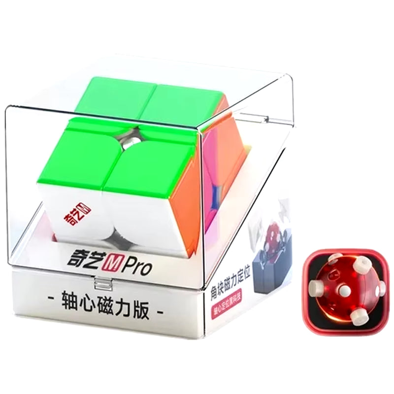 Qiyi M Pro 2X2X2 Magnetic Magic Cube Professional Speed Education Children'S Toys 2X2 Speed Cube Cubo Magico Toys for Children